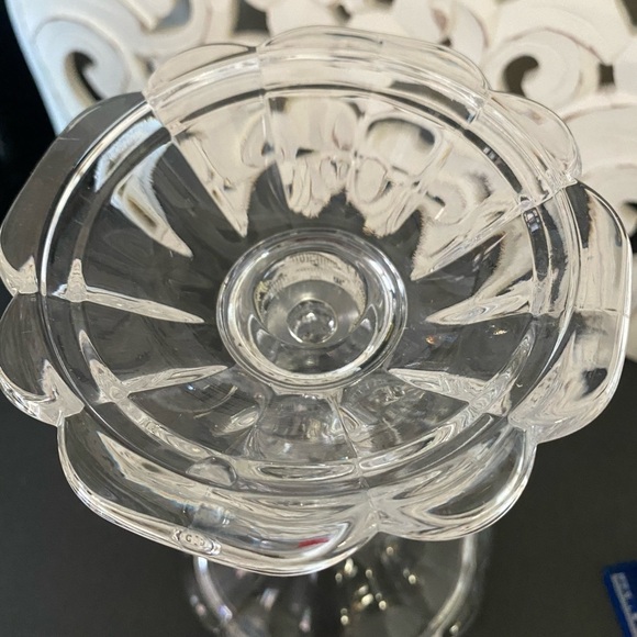 Royal Limited 24% Full Lead Crystal 10” Candlestick Holder From Czech Republic. - Picture 9 of 10